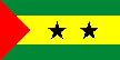 São Tomé & Príncipe flag