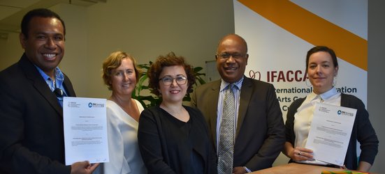 IFACCA Secretariat signs MOU with the Melanesian Spearhead Group (MSG) Secretariat