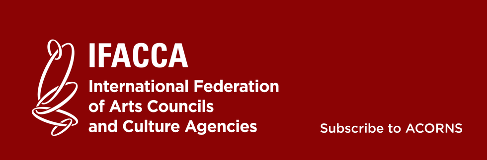 ACORNS is our monthly digest of the latest arts and culture policy news
